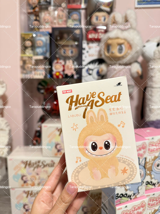 Authentic Labubu Have A Seat Blind Box 