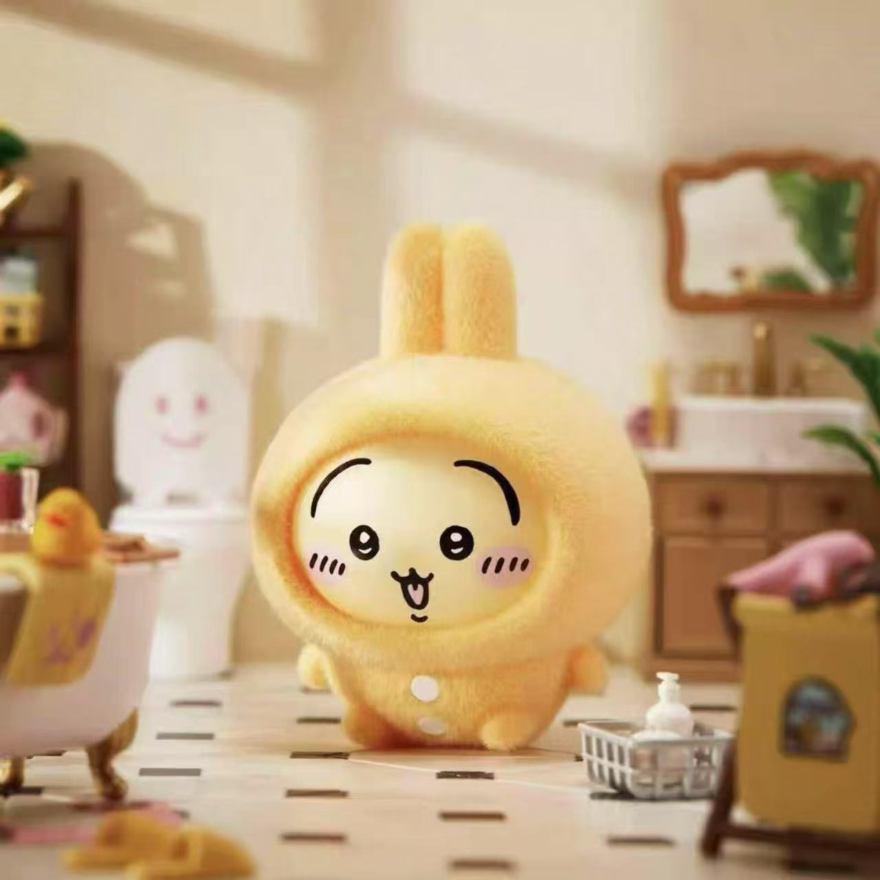 Blind Box | Chiikawa Plush Keychain Series (4 Different Expressions)