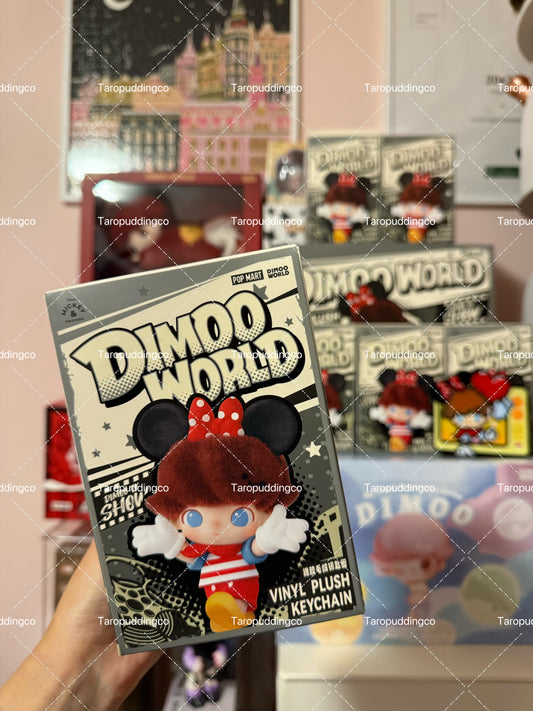 POP MART DIMOO WORLD × DISNEY Series-Vinyl Plush Keychain