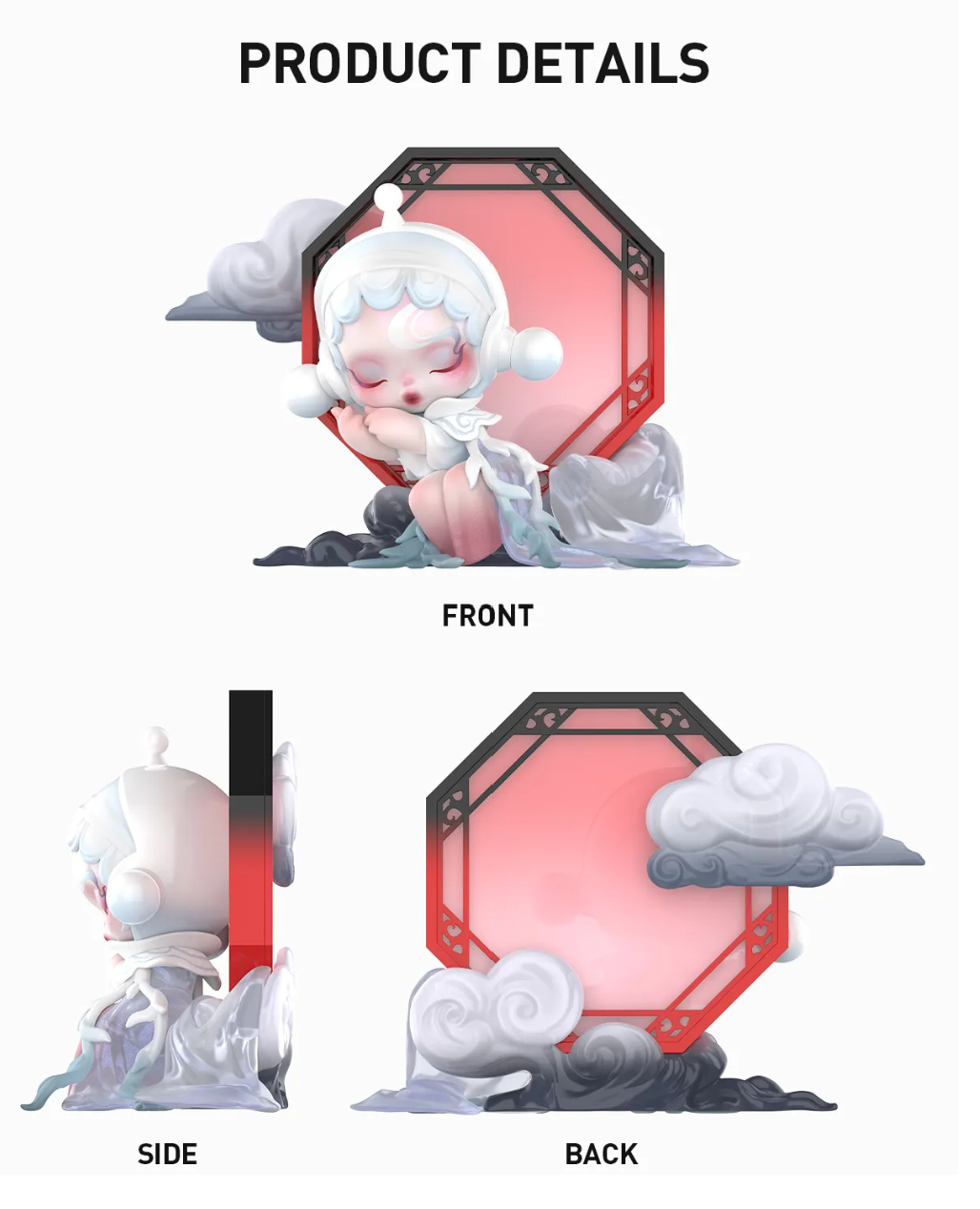 SKULLPANDA Aisling 100% Figurine