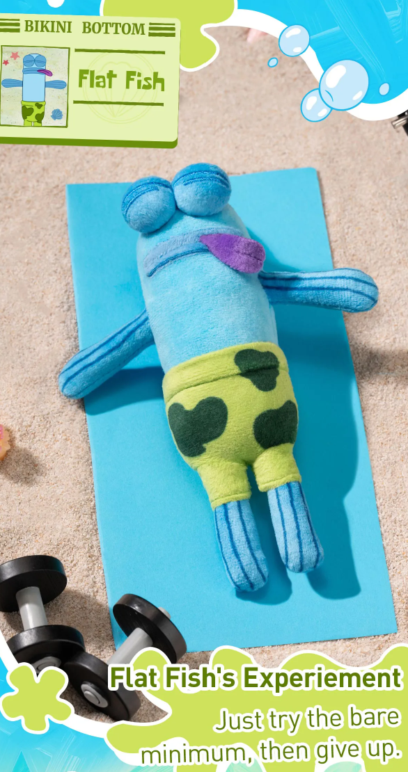 POP MART Bikini Bottom Buddies ボックス Pop Mart x Bikini Bottom Buddies Plush Sealed Case (6 Blind