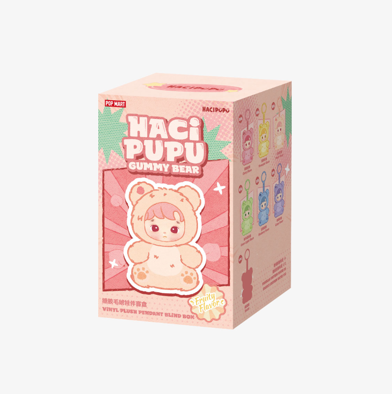 HACIPUPU Gummy Bear Series - Vinyl Plush (Scented) Pendant Blind Box