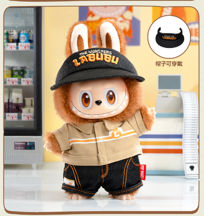 Labubu The Monster Wacky Mart Staff Series Vinyl Plush Pendent by POP MART