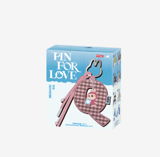 THE MONSTERS Pin for Love Series- Letter Pendant Blind Box (N-Z)