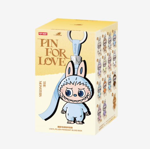 *PRE- ORDER* THE MONSTERS Pin for Love Series-Vinyl Plush Pendant Blind Box (A-M)