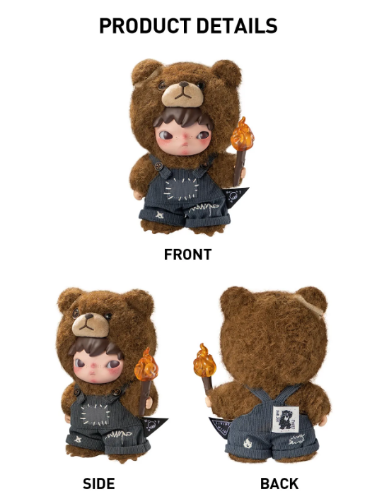 Hirono Living Wild-Fight for Joy Plush Doll