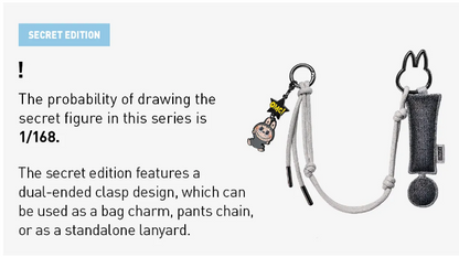 THE MONSTERS Pin for Love Series- Letter Pendant Blind Box (N-Z)