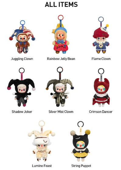 WHY SO SERIOUS Series Vinyl Plush Pendant Blind Box