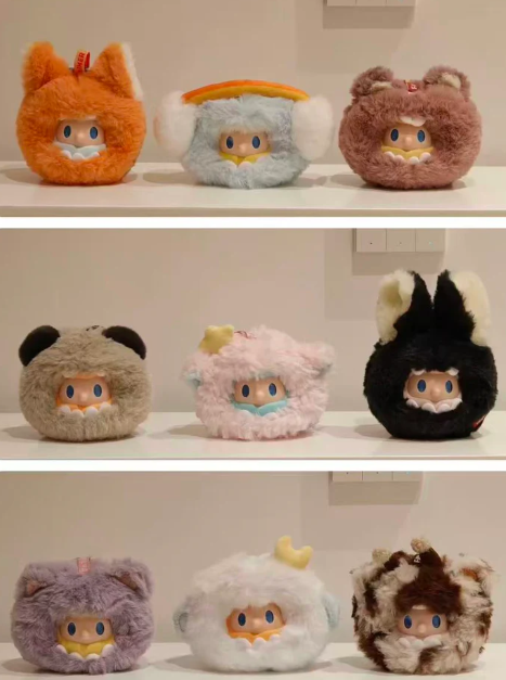 Farmer Bob MINI Night Monster Series Plush Keychain Blind Box