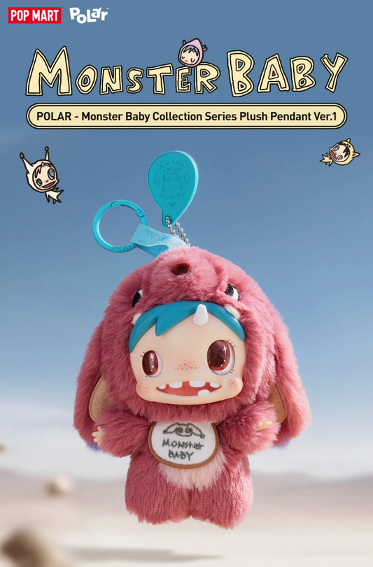 *PRE ORDER* POLAR-Monster Baby Collection Series Plush Pendant Ver.1
