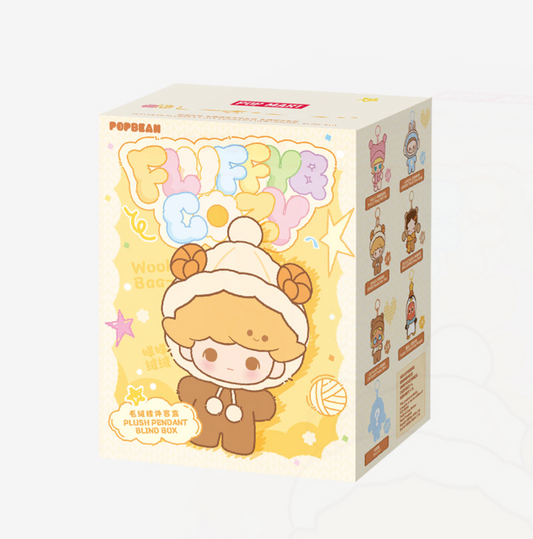 POP BEAN Fluffy & Cozy Series-Plush Pendant Blind Box