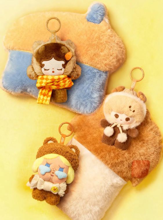 POP BEAN Fluffy & Cozy Series-Plush Pendant Blind Box