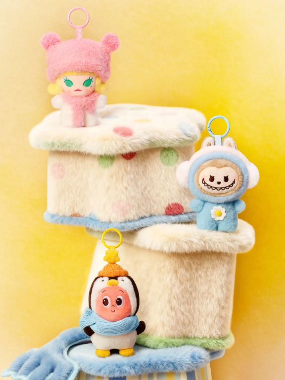 POP BEAN Fluffy & Cozy Series-Plush Pendant Blind Box