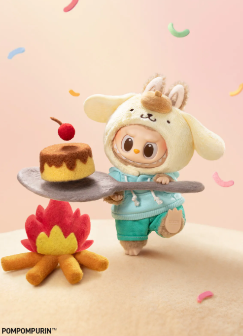 THE MONSTERS × Hello Kitty and Friends Series-Vinyl Plush Pendant Blind Box by POP MART