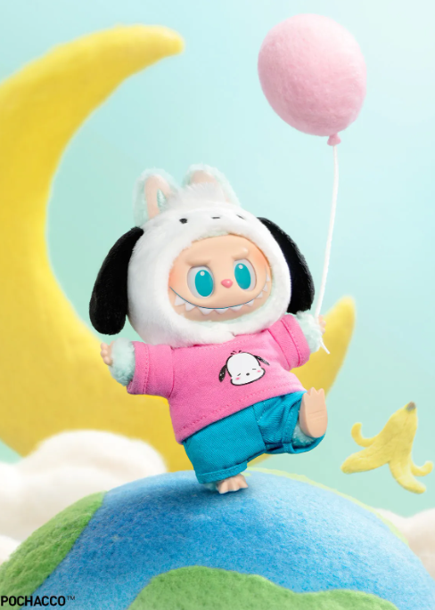THE MONSTERS × Hello Kitty and Friends Series-Vinyl Plush Pendant Blind Box by POP MART