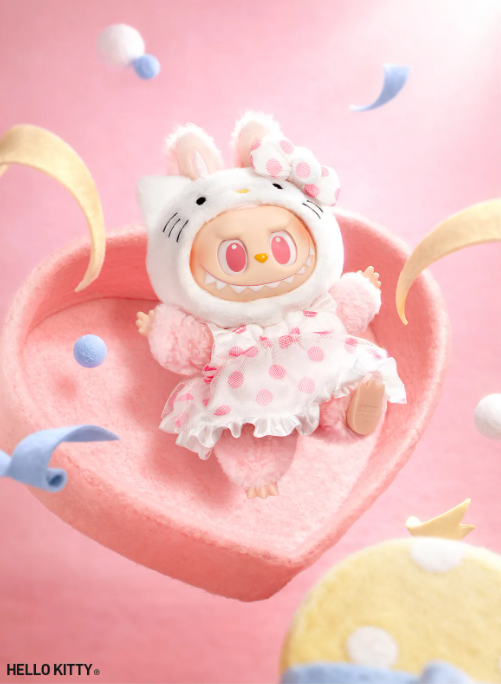 THE MONSTERS × Hello Kitty and Friends Series-Vinyl Plush Pendant Blind Box by POP MART
