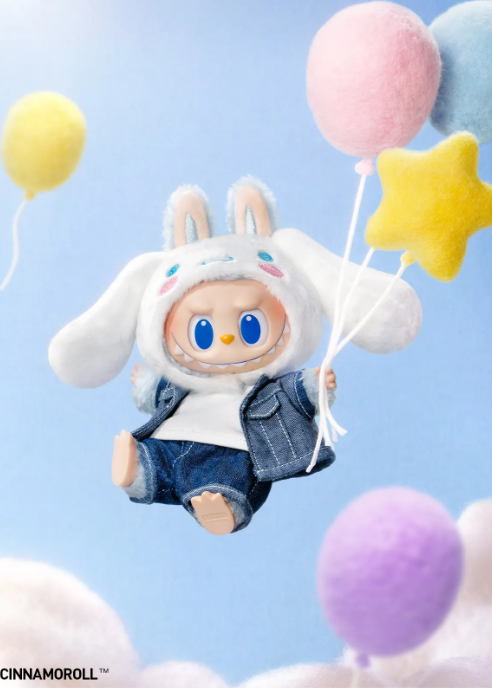 THE MONSTERS × Hello Kitty and Friends Series-Vinyl Plush Pendant Blind Box by POP MART