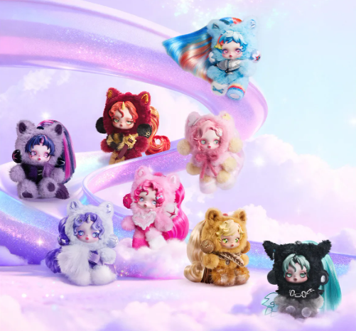 SKULLPANDA × My Little Pony Series Plush Doll Pendant