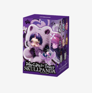 SKULLPANDA × My Little Pony Series Plush Doll Pendant
