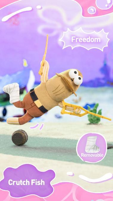 Residents of Bikini Bottom-Whimsical Plush Part 2