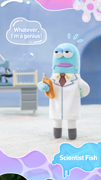 Residents of Bikini Bottom-Whimsical Plush Part 2