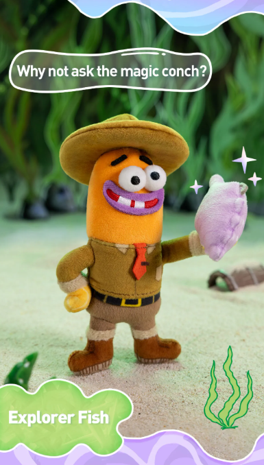 Residents of Bikini Bottom-Whimsical Plush Part 2