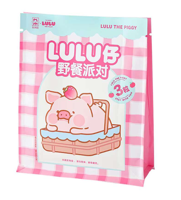 LuLu the Piggy Picnic Party Mini Bean Blind Bag (3PCS/BAG)