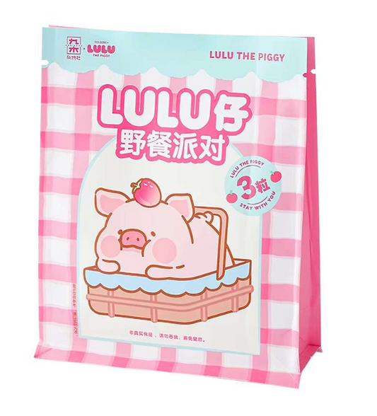 LuLu the Piggy Picnic Party Mini Bean Blind Bag (3PCS/BAG)