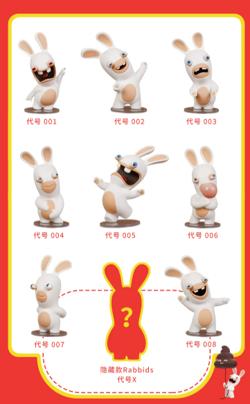 [Raving Rabbids] Laboratory Series Blind Box