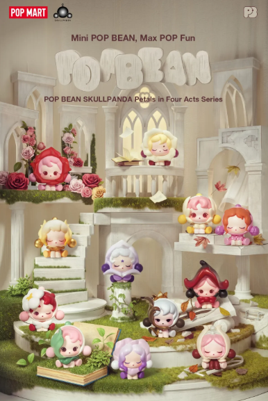 [PRE ORDER] SKULLPANDA Petals in Four Acts Series Mini Beans Blind Box