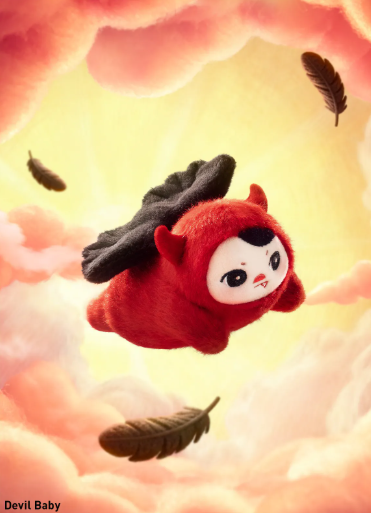 [PRE ORDER] PUCKY FLYING BABIES SERIES - Plush Pendant Blind Box