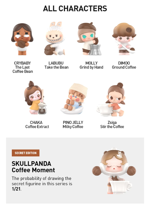 POP BEAN Coffee Factory Series Blind Bag
