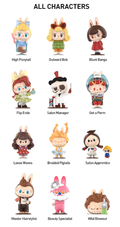 [Pre Order] The MONSTER Hair Salon Series Figure Blind Box
