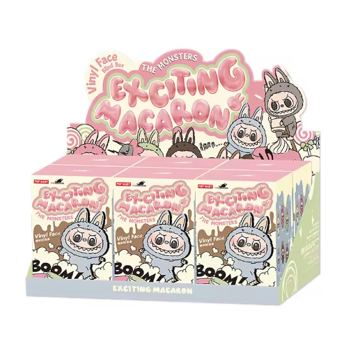 POP MART THE MONSTERS Exciting Macaron Blind Box pastel collectible figure