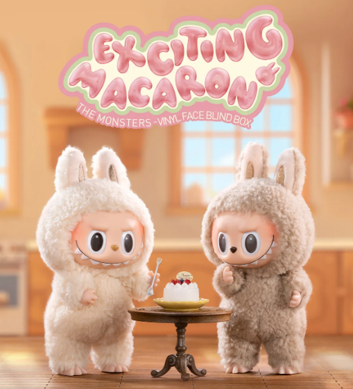 POP MART THE MONSTERS Exciting Macaron Blind Box pastel collectible figure