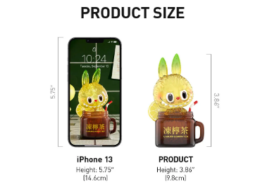 Amazing: LABUBU Lemon Tea Figure