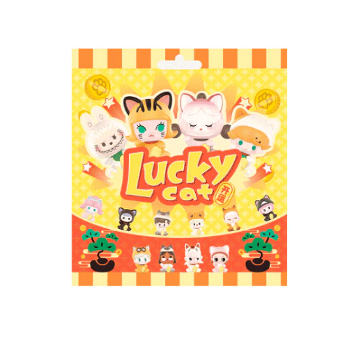 POP BEAN Lucky Cat Series Blind Bag (5PCS / Bag)