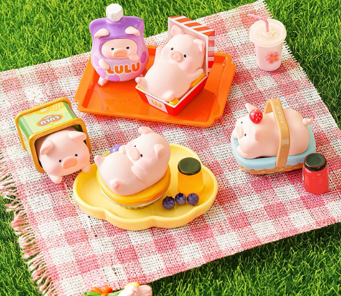 LuLu the Piggy Picnic Party Mini Bean Blind Bag (3PCS/BAG)