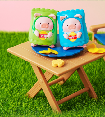LuLu the Piggy Picnic Party Mini Bean Blind Bag (3PCS/BAG)