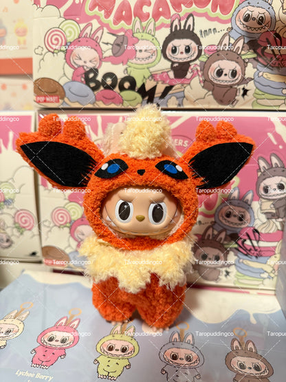 Crochet Eevee Evolution | Labubu Outfit for Have A Seat & Exciting Macaron