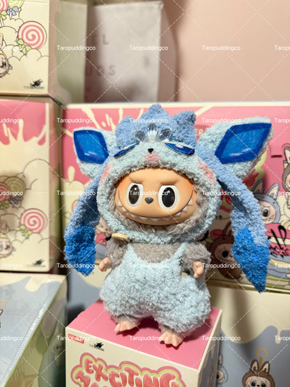 Crochet Eevee Evolution | Labubu Outfit for Have A Seat & Exciting Macaron