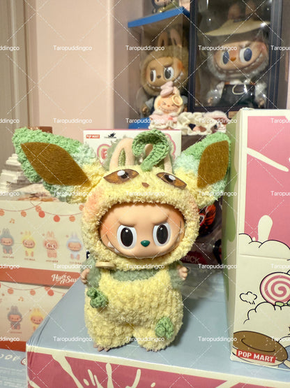 Crochet Eevee Evolution | Labubu Outfit for Have A Seat & Exciting Macaron