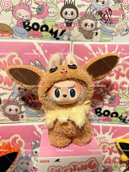 Crochet Eevee Evolution | Labubu Outfit for Have A Seat & Exciting Macaron