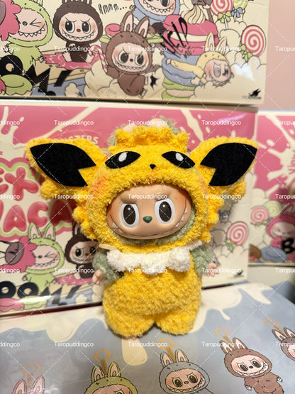 Crochet Eevee Evolution | Labubu Outfit for Have A Seat & Exciting Macaron