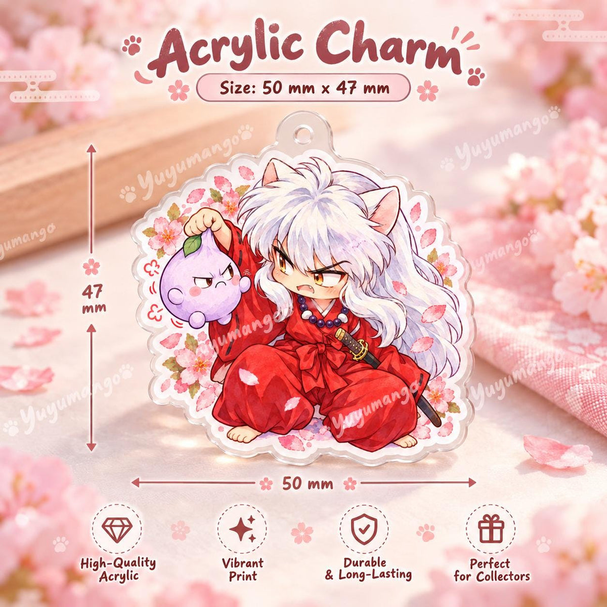 Inuyasha Acrylic Charm