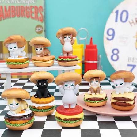 Mofusand BOX Hamburger Meow Series Blind Box