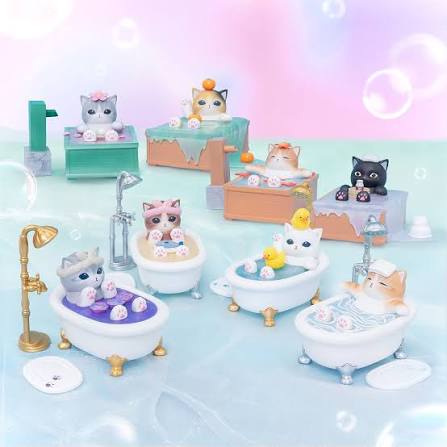 Mofusand Good Bath Cat Figure Blind Box