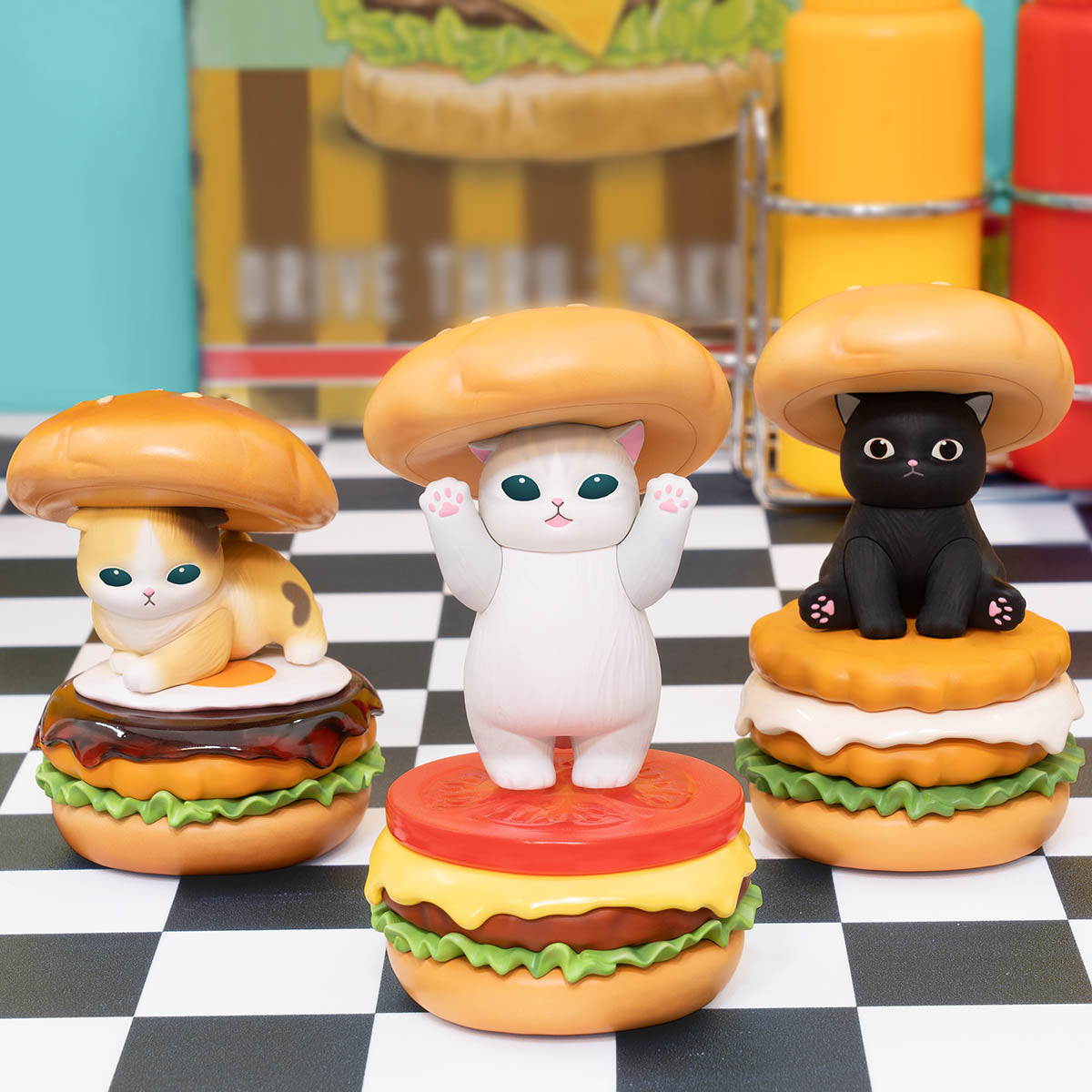 Mofusand BOX Hamburger Meow Series Blind Box