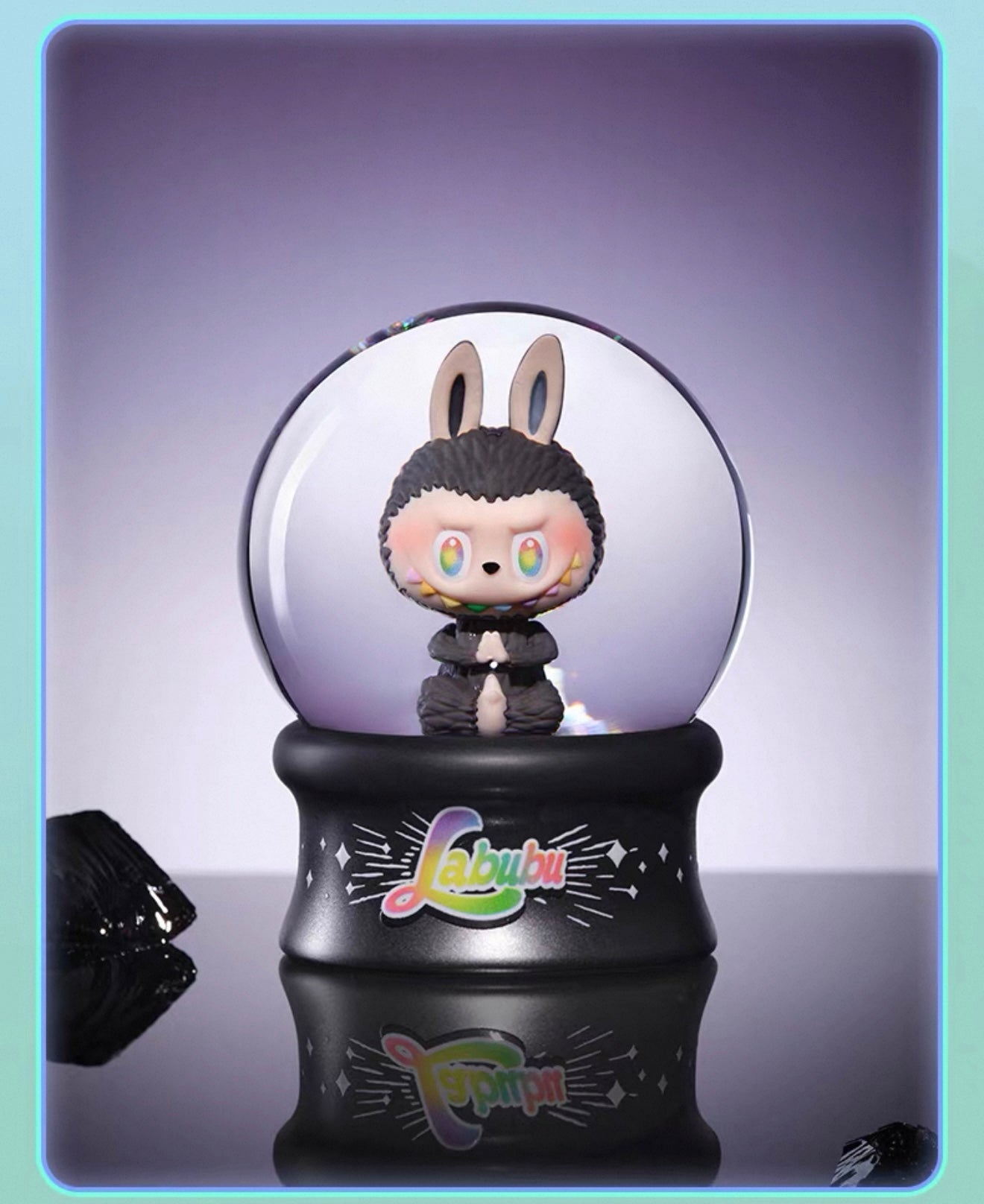 POP MART Labubu crystal ball preorder featuring cute Labubu figure encased in glass globe